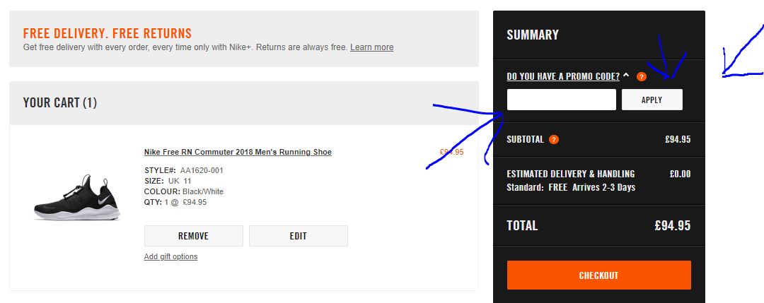 Nike Discount Code, UK Promotions and 